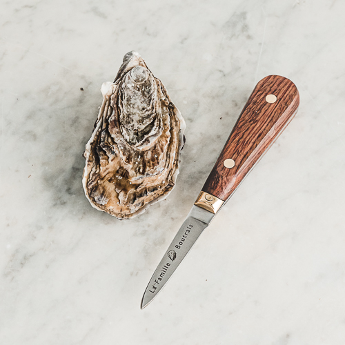 Couteau lancette double rivet